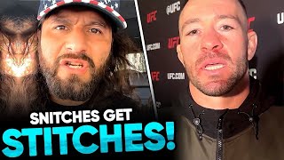 Jorge Masvidal REACTS To Colby Covingtons Loss To Leon Edwards Islam Makhachev Calls  MMA NEWS [upl. by Kimon]