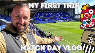 IMPRESSED WITH MY FIRST TRIP PRENTON PARK • Tranmere Rovers 00 Notts County [upl. by Sherris]