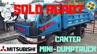 MITSUBISHI CANTER MINIDUMPTRUCK 4D33ENGINE [upl. by Ahslek]