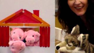 The Three Little Pigs Puppet Show [upl. by Nomyar]