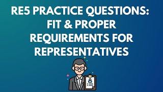 RE5 Practice Questions Fit amp Proper Requirements for Reps [upl. by Sunshine]