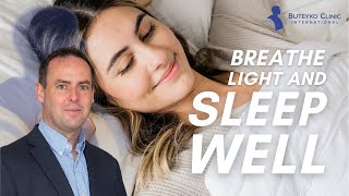 Light Breathing Exercise for Better Sleep  Buteyko Clinic Tutorial with Patrick McKeown [upl. by Aokek]