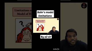 limitations of bohrs atomic model by a2 sir chemistry class12 class11 class10 shorts [upl. by Leibarg703]