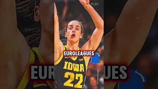 European League Just CONFIRMED Caitlin Clarks ARRIVAL amp WNBA GOES BANANAS ABOUT IT shorts [upl. by Ahsekin]