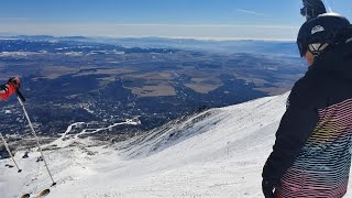 Vysoke Tatry Tatrzańska Łomnica 🇸🇰 czarna trasa Łomnickie Sedlo  Skalnate Plesocezarfunsport [upl. by Alomeda]