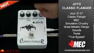 JOYO Classic Flangerwmv [upl. by Sasha]