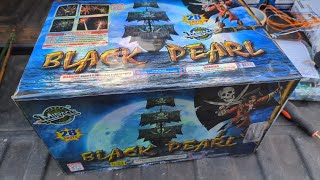 Miracle Fireworks  Black Pearl 🏴‍☠️ 28shots 500g 4k 60fps [upl. by Aer]