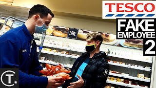 Fake Tesco Employee Prank Part 2 [upl. by Annahael]