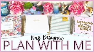 Day Designer Plan With Me  Monthly Weekly amp Daily Planners From Target  Walmart daydesigner [upl. by Darleen]