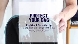 THE PACSAFE ADVANTAGE  PopNLock Security Clip [upl. by Haseena744]