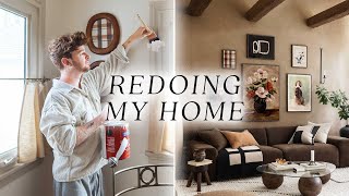 Redoing My Home WITH MY FIRST HOME COLLECTION [upl. by Dnamra]