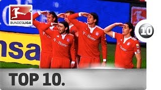 Top 10 Goal Celebrations [upl. by Lonnard328]