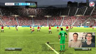 FIFA 13  FacecamDualCommentary mit Sep PietSmiet und Kevin HamburgerYoungstars2  Teil 2 [upl. by Epoh267]