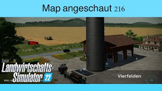 LS22  Map angeschaut 216  Vierfelden  Four Fields  Konsolen deutsch [upl. by Dragone]