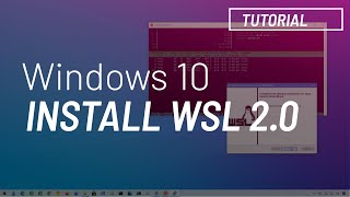 Windows 10 tutorial install WSL2 — Windows Subsystem for Linux 2 [upl. by Torre]