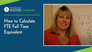 How to Calculate FTE Full Time Equivalent [upl. by Selmner131]