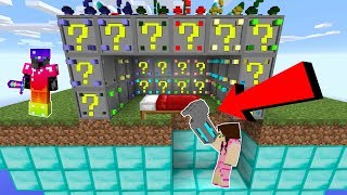 Minecraft EXTREME ROBOTIC LUCKY BLOCK BEDWARS  Modded MiniGame [upl. by Eseer]