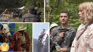 Chaos Walking Behind the Scenes  Best Compilation [upl. by Gray577]