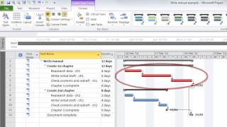 Microsoft Project Tutorial  Understanding the Critical Path [upl. by Frazier]