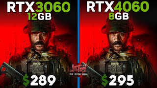 RTX 3060 12G vs RTX 4060  Tested in 15 games [upl. by Laney]