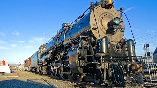 Santa Fe 3751 Steam Locomotive Fullerton Railroad Days [upl. by Clint247]