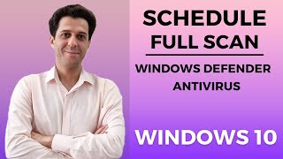 Windows 10 Schedule a Full Scan with Windows Defender Antivirus [upl. by Etnaihc]