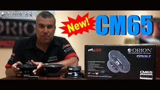 NEW ORION CAR AUDIO COBALT CM65 MIDRANGE 65 PULG WITH GRILL PAIR [upl. by Vandyke]