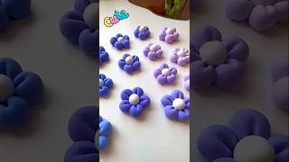 Clay Flower Mirror DIY Idea  Clay Art  Clay Mirror Craft Ideas shorts [upl. by Selim]