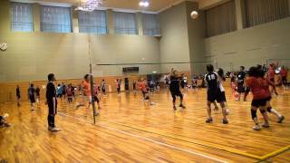 ｿﾌﾄﾊﾞﾚｰ2013915ﾉｰﾃｨ杯らららボンバーズ【Soft volleyball】 [upl. by Viridi286]