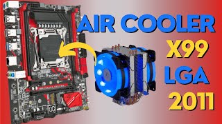 Descubra quais Air coolers SÃO COMPATÍVEIS com a Placa X99 Machinist E5 RS9  LGA 20113 [upl. by Yasu]