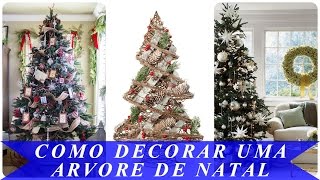 Como decorar uma arvore de natal [upl. by Acessej]