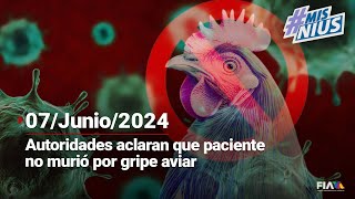 MisNius  Paciente no murió por gripe aviar confirman autoridades [upl. by Blakelee]