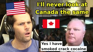 American Reacts to Canadian Politics With No Context [upl. by Nahoj]