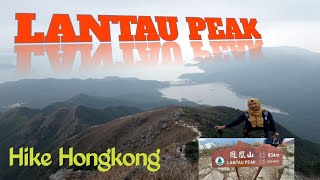 Best hike Lantau Peak2nd Peak tallest in hongkong explorehongkong [upl. by Marline]