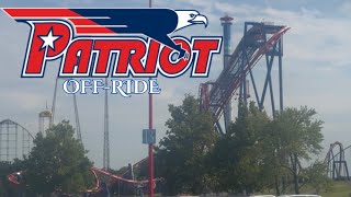 Patriot at Worlds of Fun OffRide [upl. by Araid314]