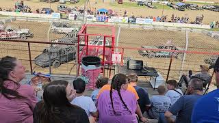 Randolph County Fair 2024 Demolition Derby  Hot Stock [upl. by Netniuq]