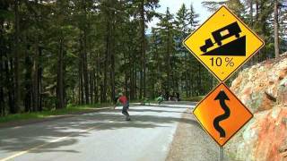 Landyachtz Longboards  Whistler Longboard Festival 2011 [upl. by Anohs]