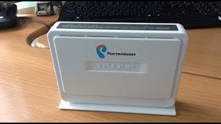 TPLINK TD854W DSL роутер настройка Интернет Интерактивное ТВ WiFi [upl. by Amalee]