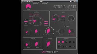 Warldorf STREICHFETT Plug in VST 3 Trial first load and try [upl. by Ailic334]