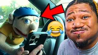 SML Movie Jeffy The Uber Driver REACTION [upl. by Yhtommit]