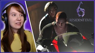 Bike Ride amp Ustanak Boss Fight  Resident Evil 6 Playthrough  JakeSherry Chapter 4 [upl. by Atnwahs]