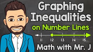 Graphing Inequalities on Number Lines  Math with Mr J [upl. by Ttirrej]