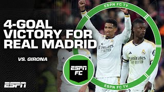 😱 REAL MADRID BLANK GIRONA 😱 FULL REACTION to the 4goal shutout  ESPN FC [upl. by Lennahs]