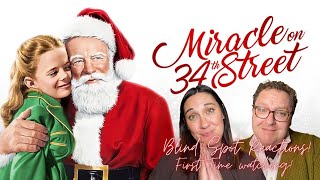 FIRST TIME WATCHING MIRACLE ON 34th STREET 1947 reactioncommentary [upl. by Zephan606]