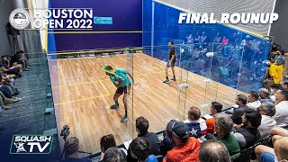 Squash Farag v Hesham  Houston Open 2022  Final Highlights [upl. by Siuluj]