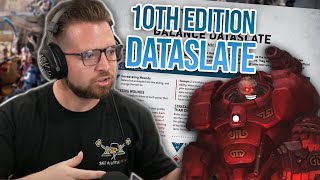 NEW WARHAMMER 40K DATASLATE  New Balance Changes and Patches for 10th edition [upl. by Virgin]