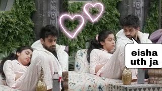 Bigg Boss 18 Live Avinash wants to kiss eisha in morningEisha avinash romance at garden [upl. by Danyette]