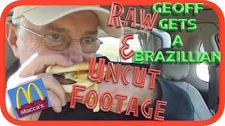 McDonalds Brazil Burger  Raw amp Uncut [upl. by Anwahsed924]