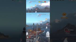 Duncans Epic Double Kill  WoWS Legends [upl. by Notnel]