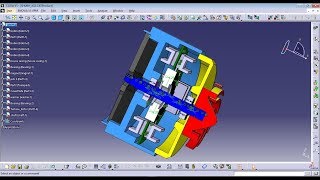 Catia V5 TutorialExploded and Section View of an Assembly [upl. by Loveridge]